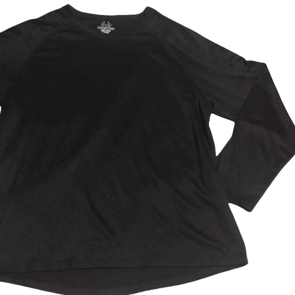 Realtree Black Long Sleeve Shirt